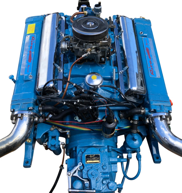 Chris Craft Blau Motor-Lack