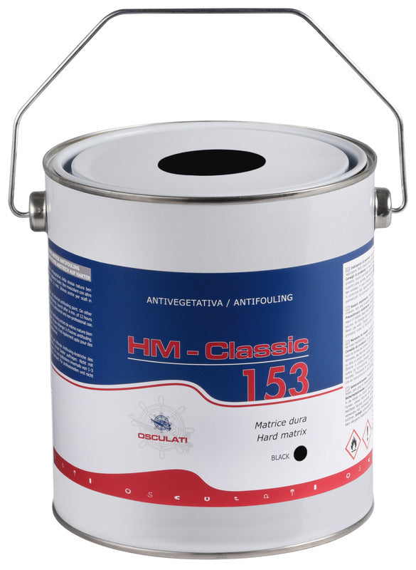 HM Classic 153 Hartes Antifouling, schwarz