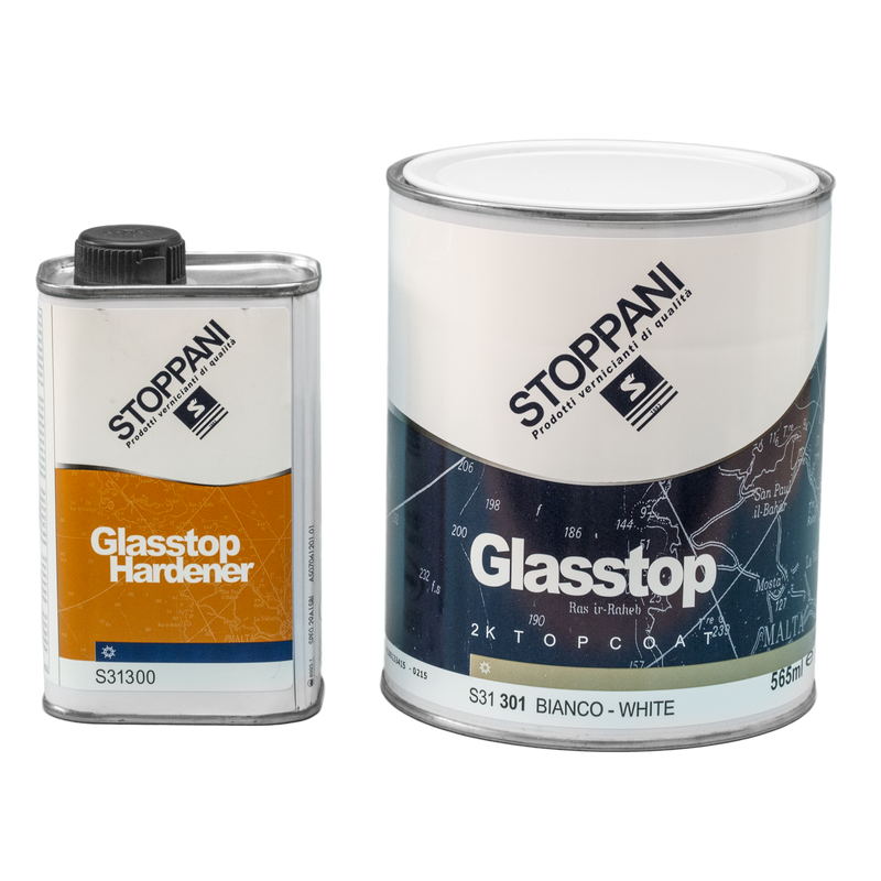 Stoppani 2K Glanzdecklack Weiß