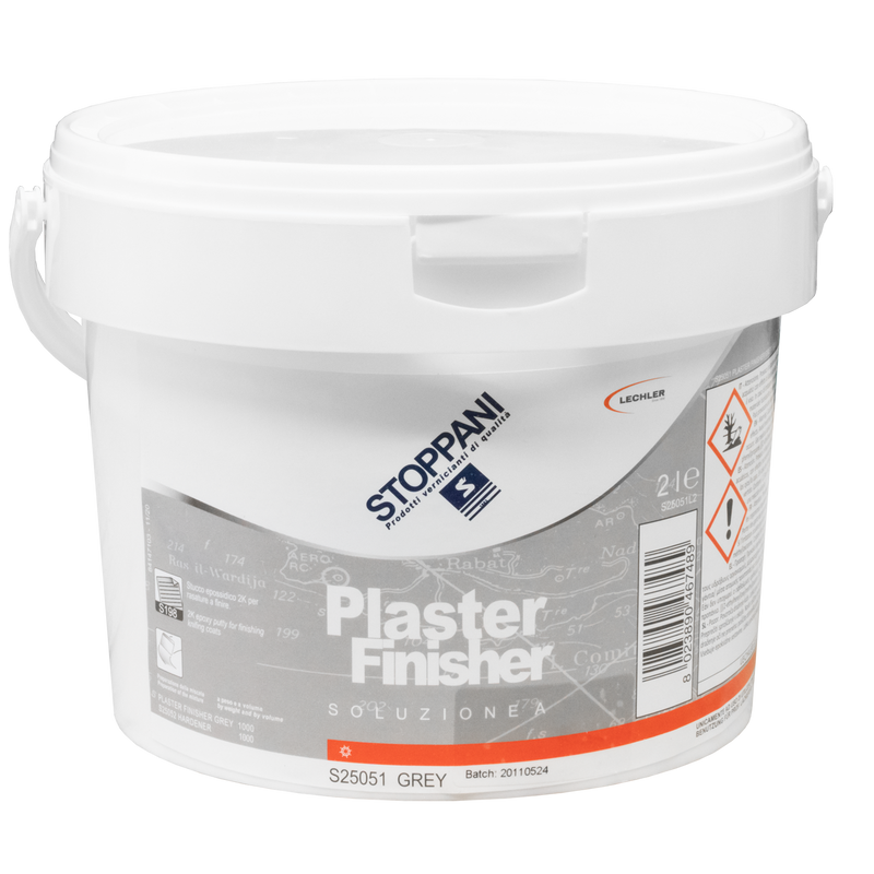 Stoppani 2K Epoxy Spachtel zum Glattziehen S25051 Plaster Finisher Grey