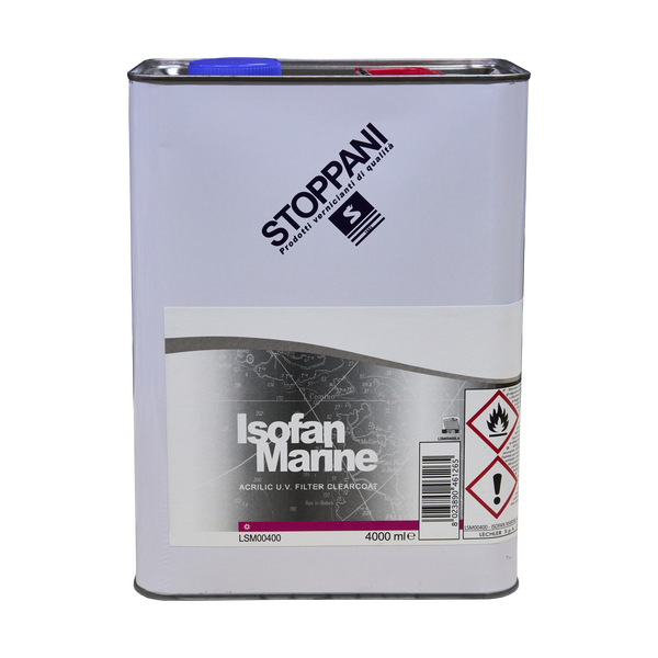 Stoppani SM00400 Isofan Marine Acrylic UV Filter Clearcoat